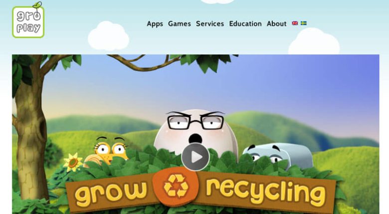 Grow recycling app, an innovative interactive game teaching kids eco-friendly recycling practices Grow recycling innovative tech solutions