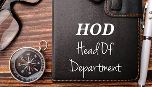 Education Head of department management roles education