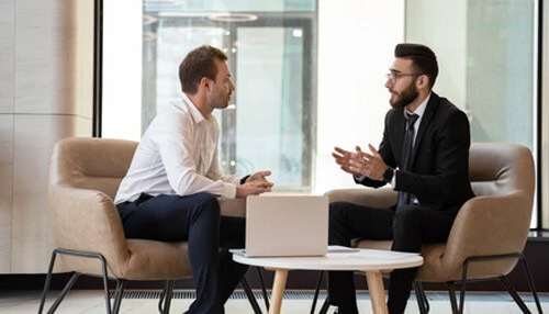 Speak to a financial advisor