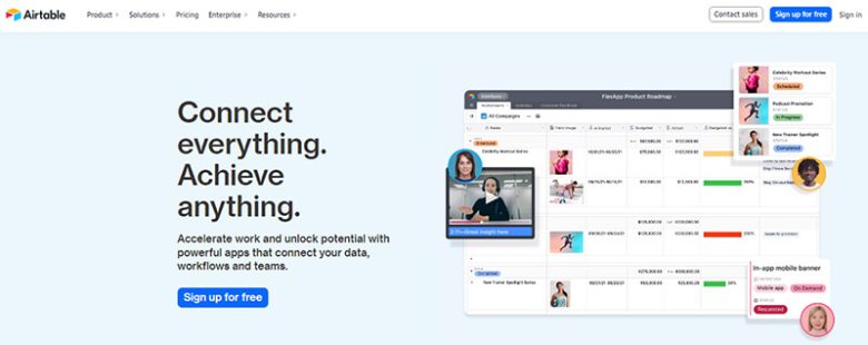 Airtable Airtable project management tool