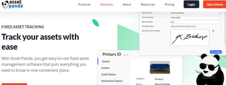 Asset panda fixed asset tracking software offering easy-to-use tools for managing and monitoring assets in one place Asset panda fixed asset management software