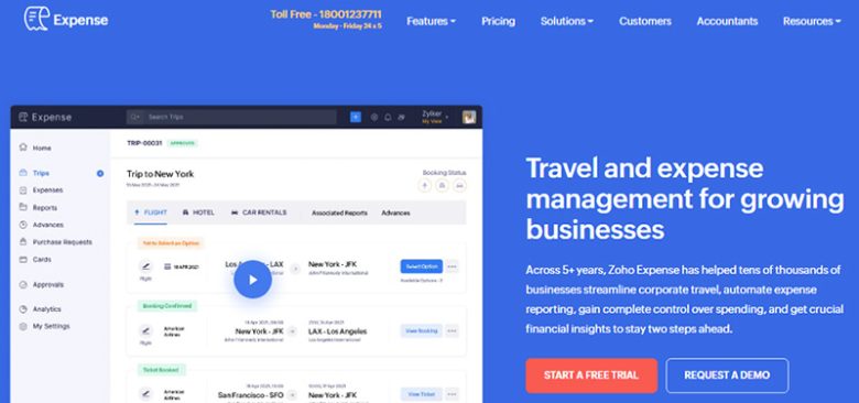 Expense travel and expense management dashboard for growing businesses, offering automated expense reporting and financial insights. Email automation software system for expenses management online marketing tool