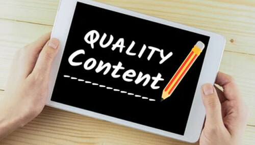 Quality content Quality content communication skills