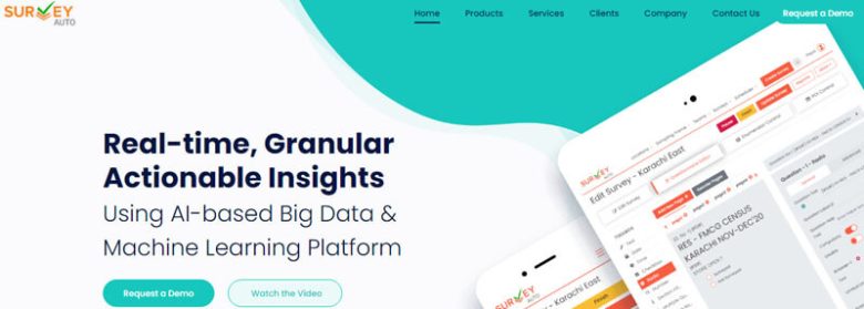 Surveyauto is a startups platform using ai-based big data and machine learning to provide real-time, granular, and actionable insights. Surveyauto ai startups