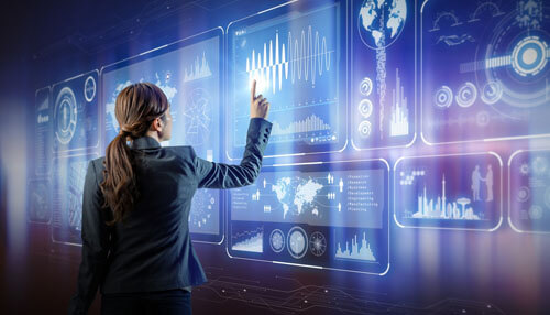 Take advantage of technology Businesses leveraging advanced digital analytics and data visualization to drive informed decisions