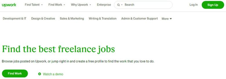 Upwork freelancing platform helping users find the best freelance jobs in various industries.. Upwork freelance websites