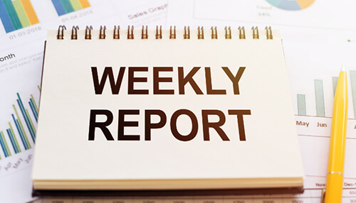Weekly reports Weekly reports online presence