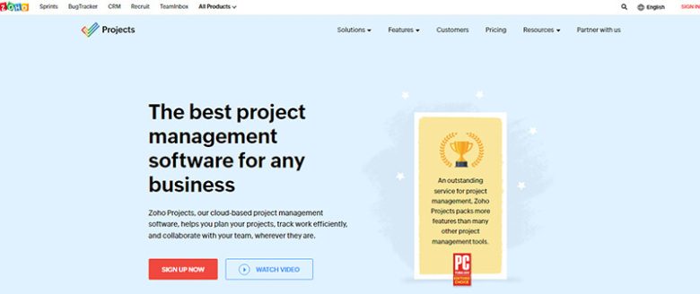 Zoho projects Zoho projects project management tool