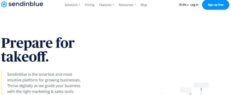 Sendinblue marketing and sales platform offering tools for businesses to thrive digitally with email marketing and crm solutions Sendinblue affiliate programs