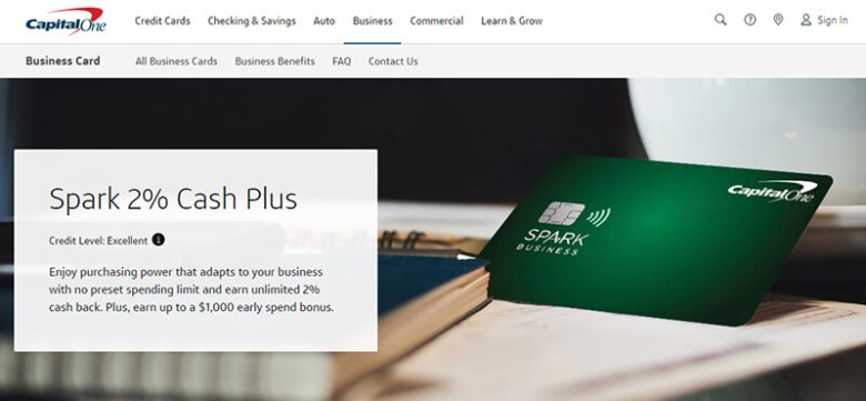 Capital one spark cash plus Capital one spark cash plus credit cards