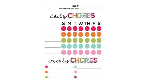 Divide tasks into daily habits and weekly chores - tycoonstory | tycoonstory media Weekly and daily chore tracker to help plan and manage how to clean your house effectively.