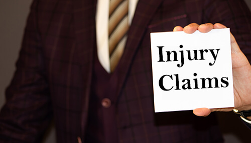 Experience in handling injury claims Experience in handling injury claims medical malpractice