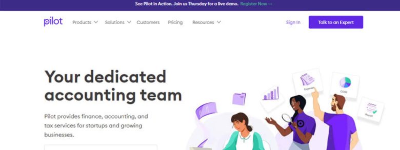 Pilot Advanced bookkeeping and accounting solutions supporting business growth through accurate financial data and reporting.