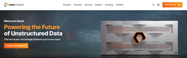 Purestorage Purestorage cloud storage vendor