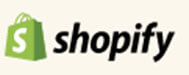 Shopify Shopify logo featuring a green shopping bag icon, associated with a popular ecommerce platform for businesses.