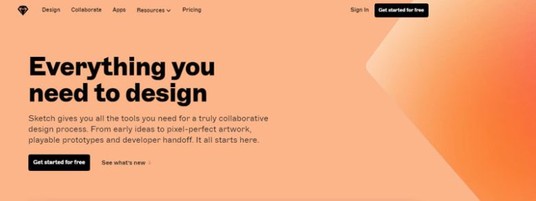 Sketch Sketch graphic designing software