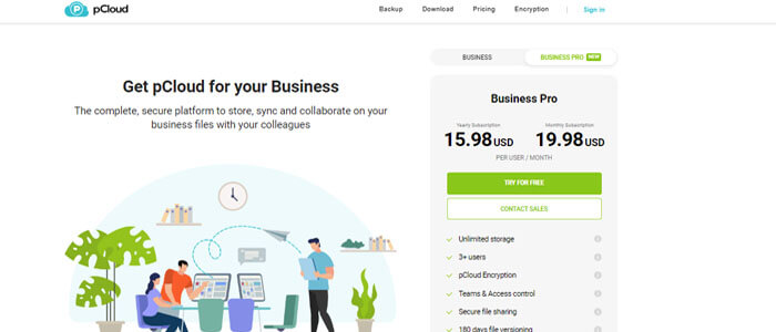 Pcloud Pcloud enterprise data storage companies
