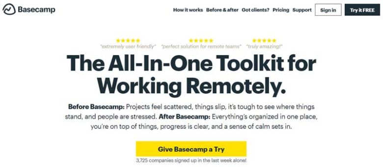 Basecamp Basecamp brainstorming tools