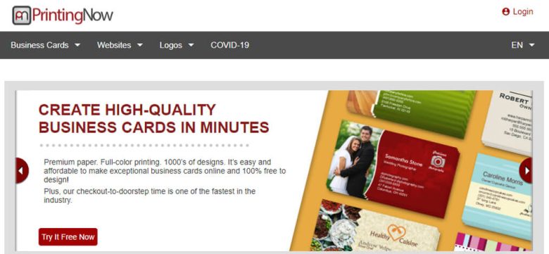 Business card printing services Fast and reliable business card printing services enabling users to create high-quality custom business cards online within minutes.