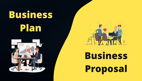 difference between business plan and business proposal