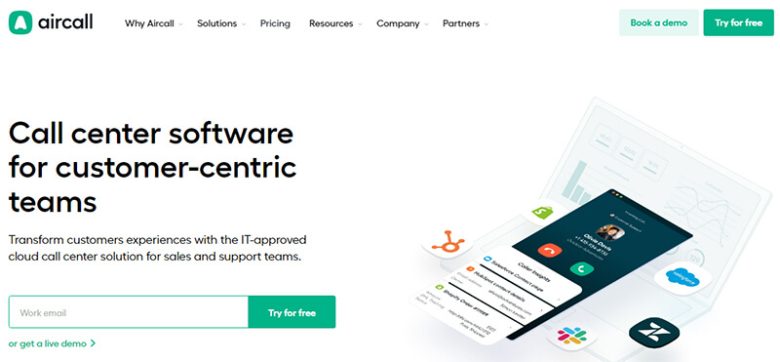 Aircall Aircall customer service software