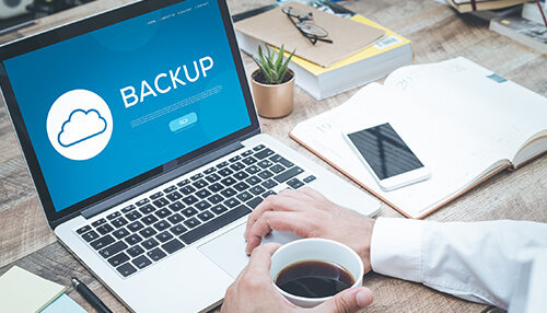 Back up Back up data protection