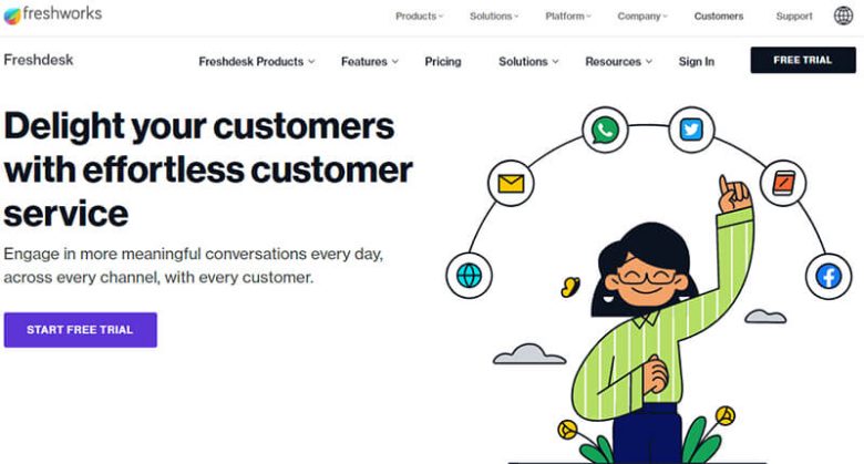 Freshdesk Freshdesk customer service software