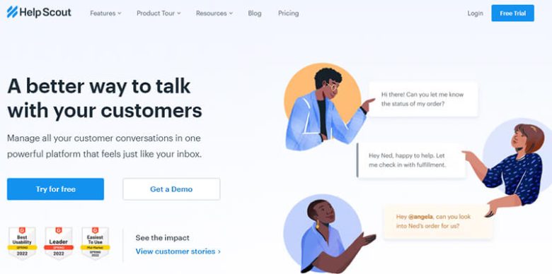 Help scout Help scout customer service software