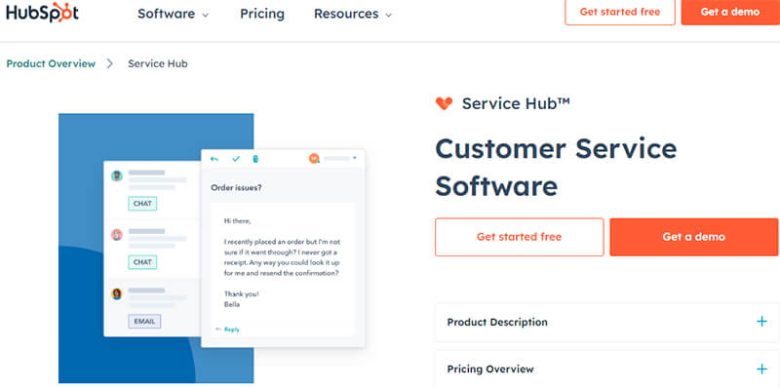 Hubspot service hub Hubspot service hub customer service software