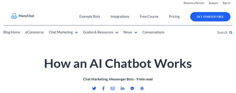 Manychat Manychat ai chatbot platforms