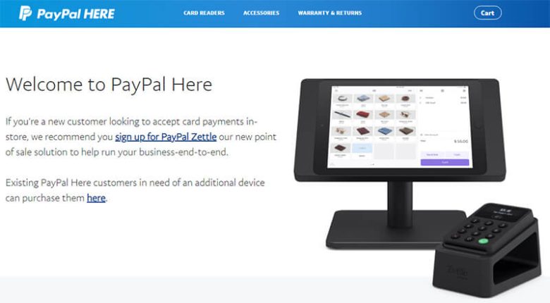 Pos systems Paypal here pos systems