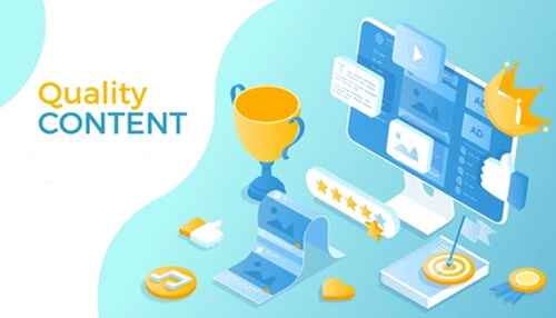 Quality content Quality content increase website traffic