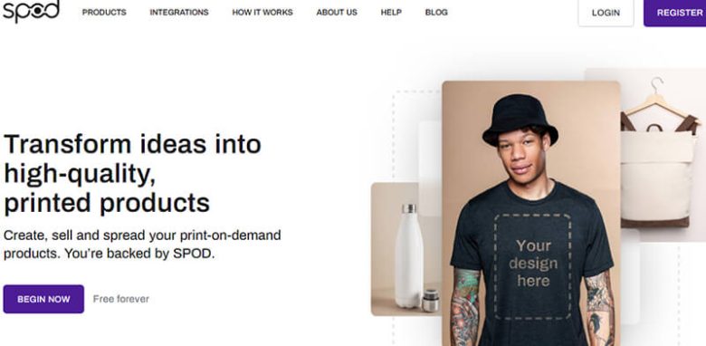 Print-on-demand companies Spod print-on-demand companies