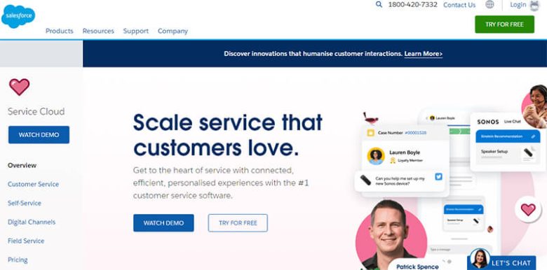 Salesforce service cloud Salesforce service cloud customer service software