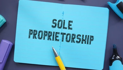 Sole proprietorship Sole proprietorship business entity