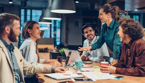 Supply chain business Open-end communication supply chain business