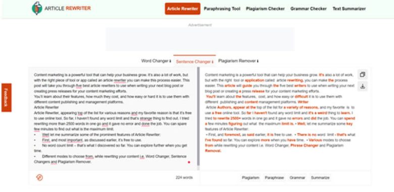 Article rewriter Article rewriter