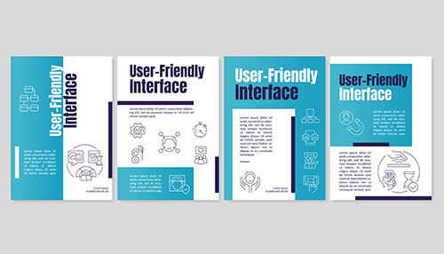 Make the keyboard on your website user-friendly User-friendly interface design showcasing icons and text, highlighting the importance of intuitive navigation and functionality for seamless website user experience.