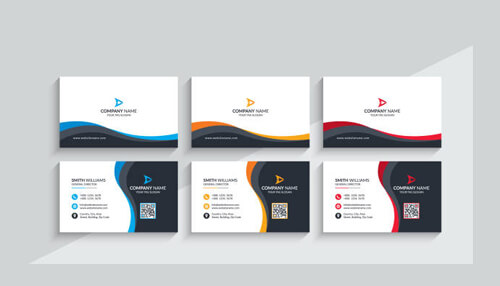 What are qr code business card Qr code business card design templates displayed in multiple styles, highlighting smart and professional branding options.