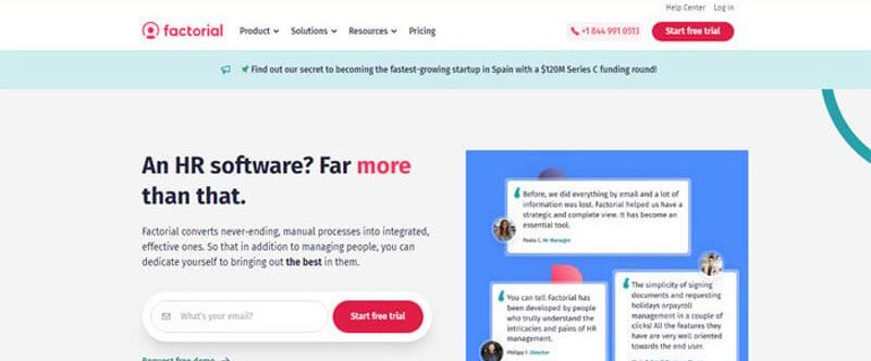 Pto tracking softwares Factorial hr pto tracking system pto tracker tools