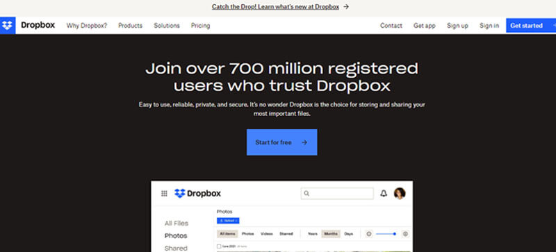 Dropbox Dropbox content collaboration platforms