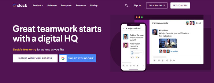 Slack Slack mobile apps