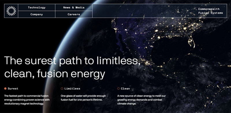 Commonwealth fusion Commonwealth fusion green energy startup