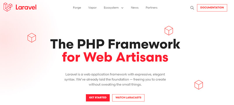 Laravel Laravel web development frameworks