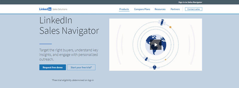 Linkedin sales navigator Linkedin sales navigator sales intelligence tool