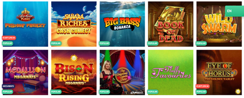 Look if the games of your choice are available Look if the games of your choice are available online casino