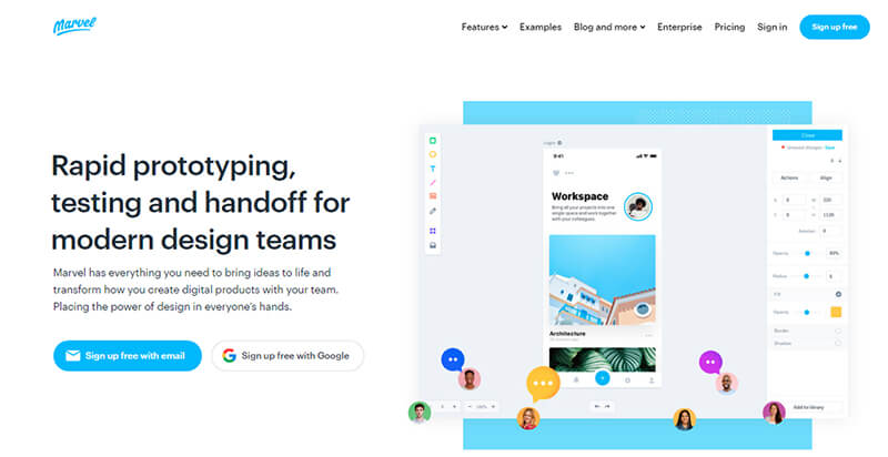 Marvel Marvel ux design tools