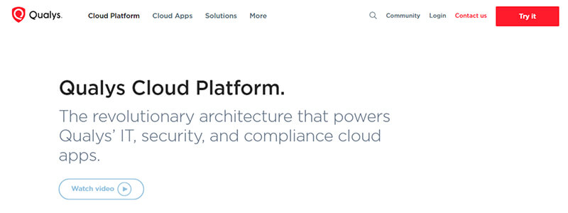 Qualys Qualys cloud security