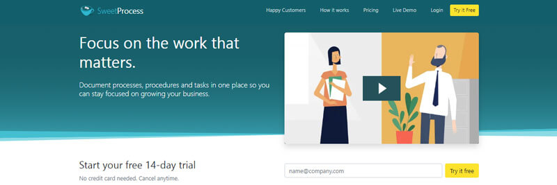 Sweetprocess Sweetprocess sop software