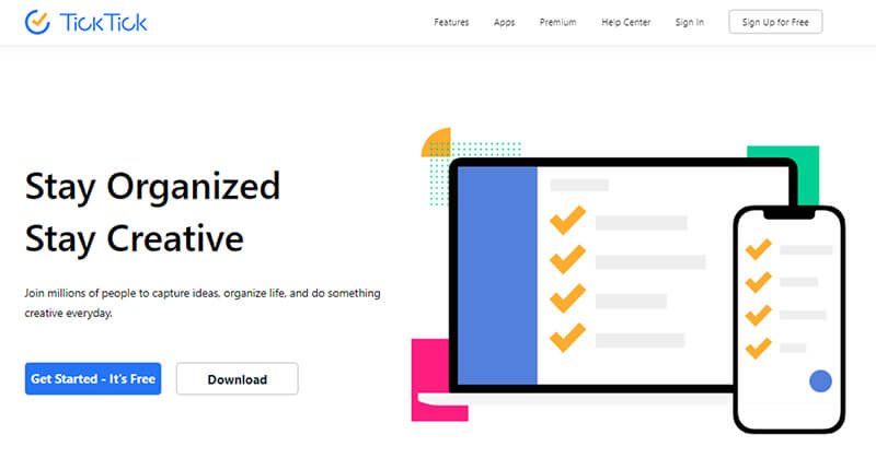 Ticktick Ticktick daily planner app